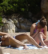 Big Boobs In Spain Beach