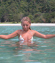 Oops Nipple Blonde Teen