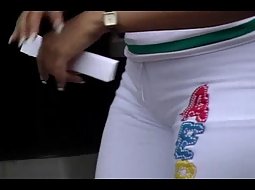 a very tight cameltoe