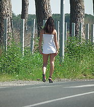 Sexy street prostitutes