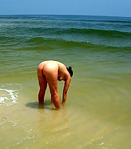 Jill Nude on the Beach