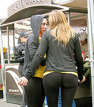 Two Girl In Super Tight Jeans