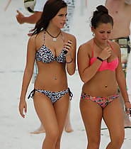 Two Hot Girls on Beach