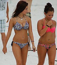 Two Hot Girls on Beach
