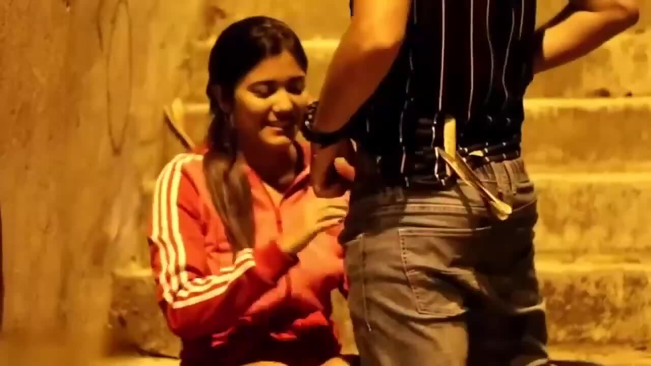 Interrupted teen sex got caught by voyeur photo