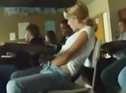 She tried to masturbate in class