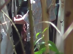 Business guy pleased by a girl