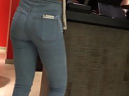 Nice ass and phone in the pocket