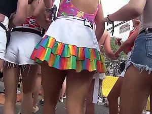 No need to be picky but upskirt shows what to choose