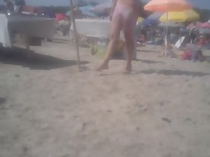 Mom Naked On The Beach