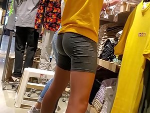 Voyeur way of shopping for clothes