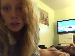 Skinny girl wanted a video of herself riding a hard dick