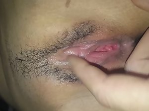 Licking and fucking an extra wet pussy