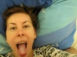 Cute girl gets all her holes fucked