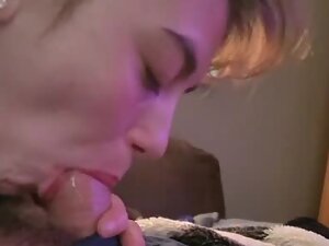 Hard dick in all three of girlfriend's tight holes