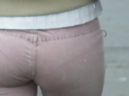 Tight pants show it all