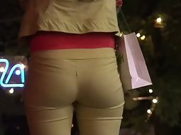 Tight ass outside the club