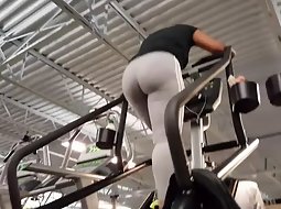 Huge ass exercising to get smaller