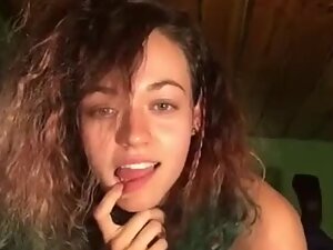 Camera made her horny and naughty during sex