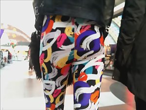 Funky tights will make you dizzy