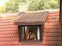 Neighbours are fucking at the window