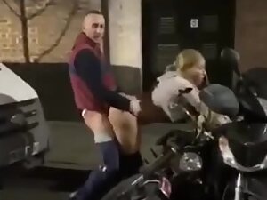 Public sex becomes funny and ends too soon