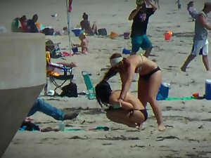 Accidental nudity bikini